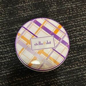 Stella & Dot Tin- pink and crystal colored bracelet and hair clip